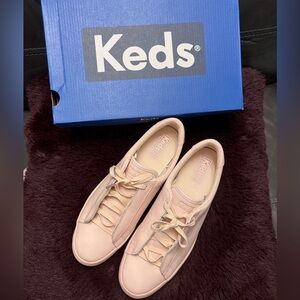 Keds Women's Leather Blush Sneakers